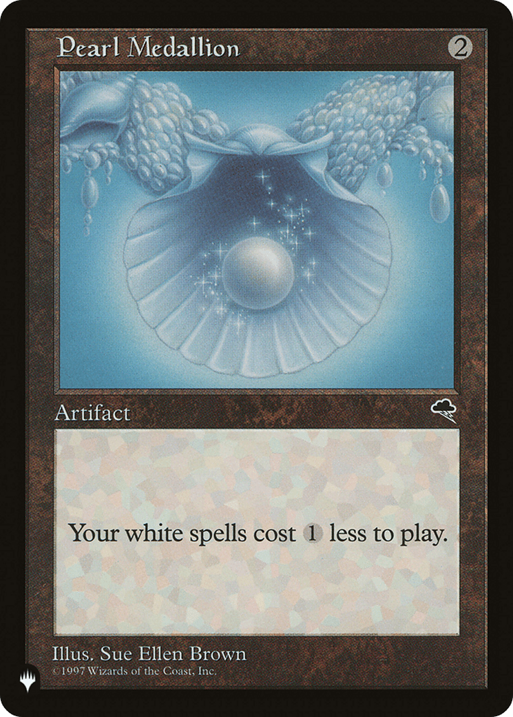 Pearl Medallion [Secret Lair: Angels] MTG Single Magic: The Gathering  | Multizone: Comics And Games