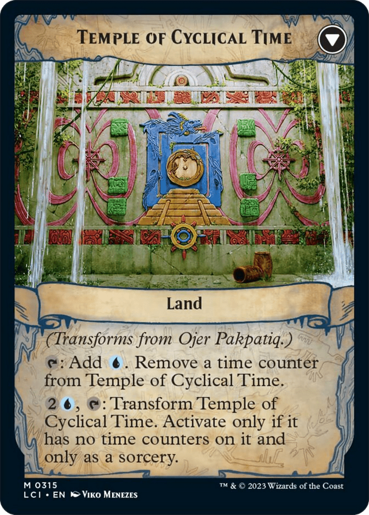 Ojer Pakpatiq, Deepest Epoch // Temple of Cyclical Time (Showcase) [The Lost Caverns of Ixalan] MTG Single Magic: The Gathering  | Multizone: Comics And Games