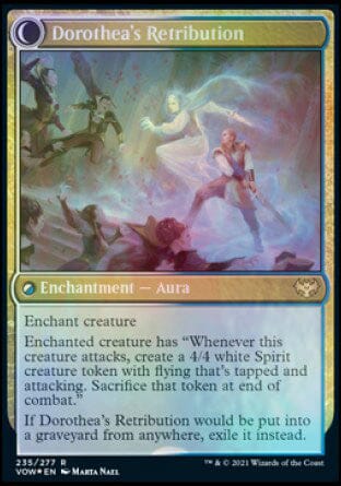 Dorothea, Vengeful Victim // Dorothea's Retribution [Innistrad: Crimson Vow Prerelease Promos] MTG Single Magic: The Gathering  | Multizone: Comics And Games