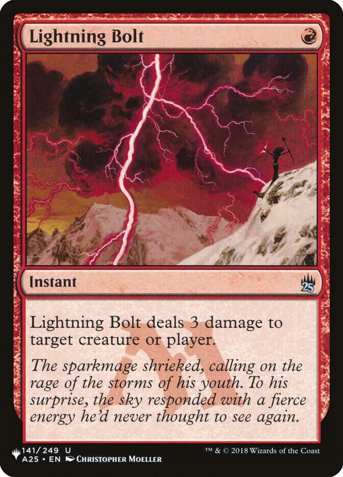 Lightning Bolt (141/249) [The List] MTG Single Magic: The Gathering  | Multizone: Comics And Games