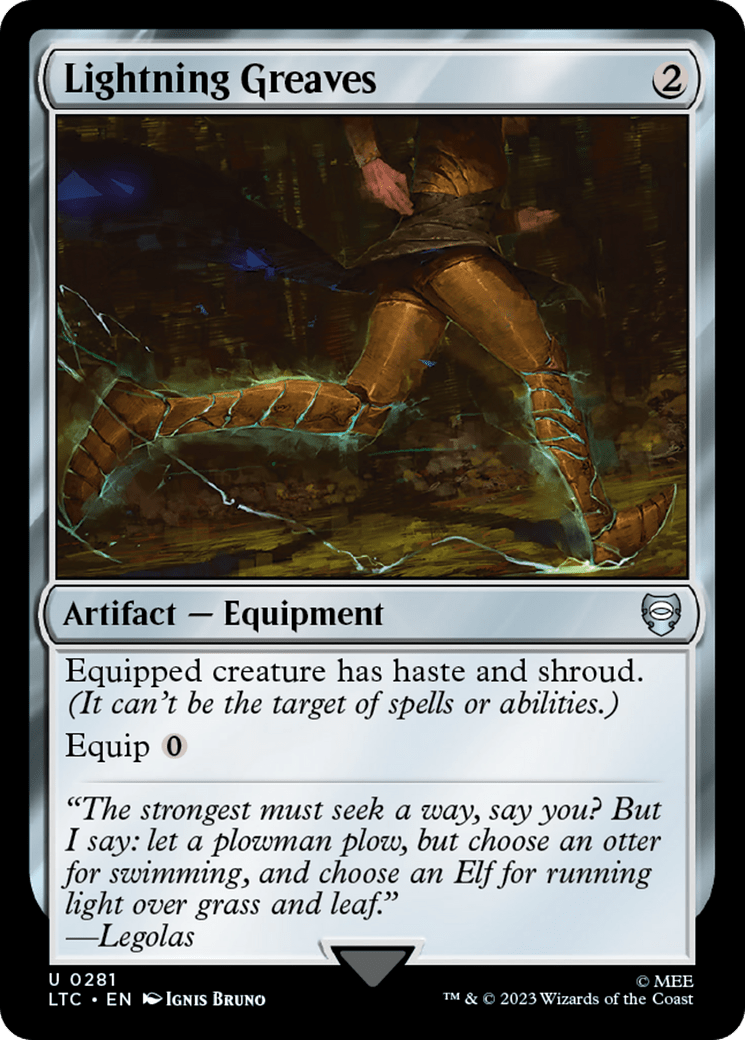 Lightning Greaves [The Lord of the Rings: Tales of Middle-Earth Commander] | Multizone: Comics And Games
