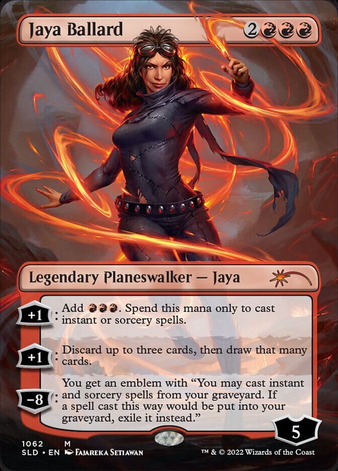 Jaya Ballard (Borderless) [Secret Lair Drop Series] MTG Single Magic: The Gathering  | Multizone: Comics And Games