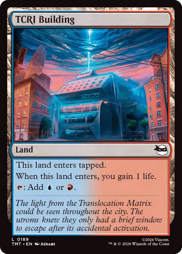 TCRI Building [Teenage Mutant Ninja Turtles] MTG Single Magic: The Gathering  | Multizone: Comics And Games