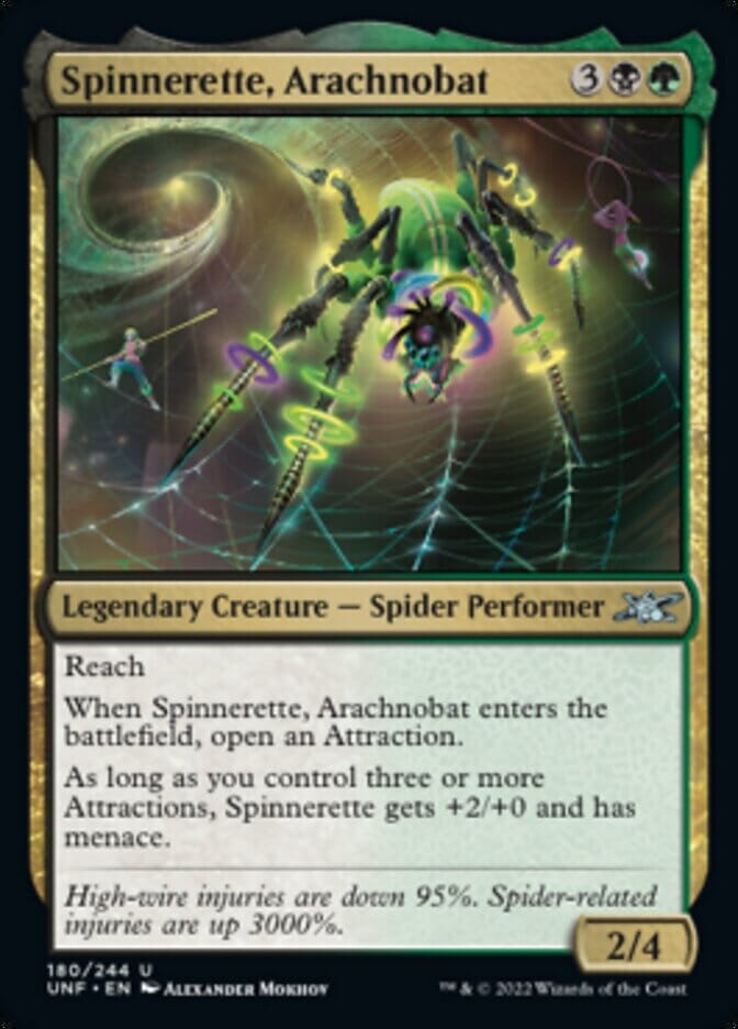 Spinnerette, Arachnobat [Unfinity] MTG Single Magic: The Gathering  | Multizone: Comics And Games