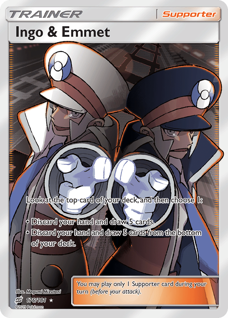 Ingo & Emmet (176/181) [Sun & Moon: Team Up] Pokemon Single Pokémon  | Multizone: Comics And Games