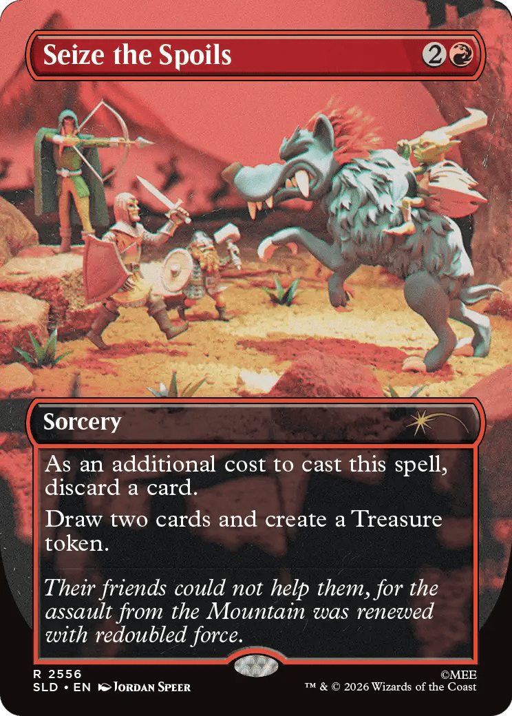 Seize the Spoils [Secret Lair Drop Series] MTG Single Magic: The Gathering  | Multizone: Comics And Games