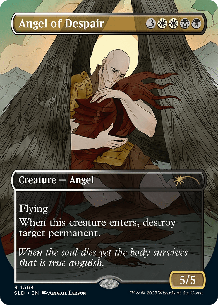 Angel of Despair (Rainbow Foil) [Secret Lair Drop Series] MTG Single Magic: The Gathering  | Multizone: Comics And Games