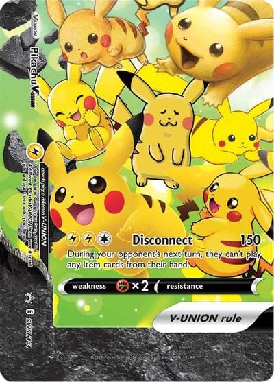 Pikachu V-UNION (SWSH141) (Celebrations) [Sword & Shield: Black Star Promos] Pokemon Single Pokémon  | Multizone: Comics And Games