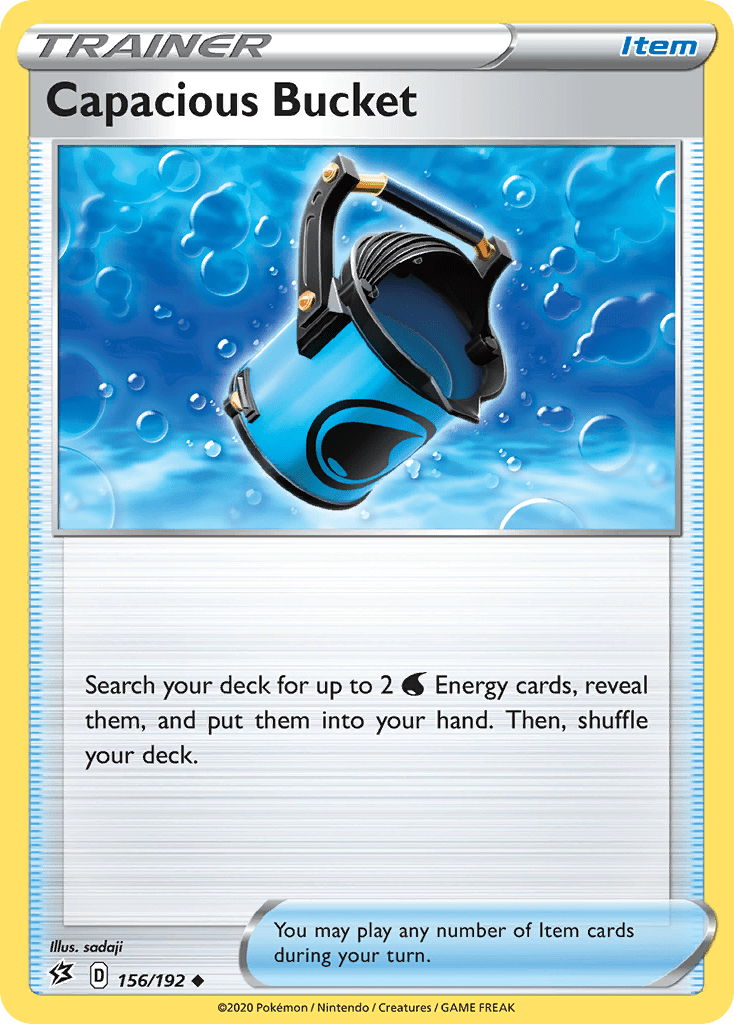 Capacious Bucket (156/192) [Sword & Shield: Rebel Clash] Pokemon Single Pokémon  | Multizone: Comics And Games
