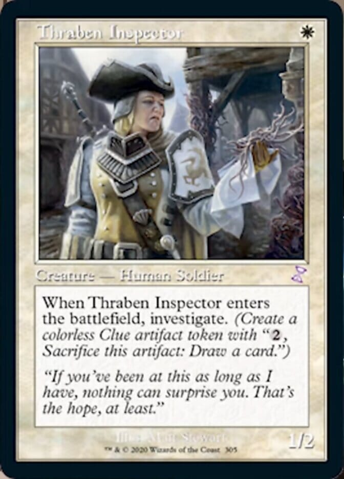 Thraben Inspector (Timeshifted) [Time Spiral Remastered] MTG Single Magic: The Gathering  | Multizone: Comics And Games