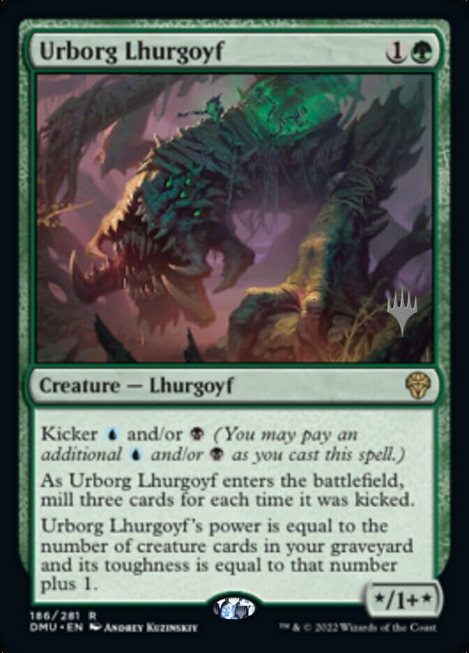 Urborg Lhurgoyf (Promo Pack) [Dominaria United Promos] MTG Single Magic: The Gathering  | Multizone: Comics And Games
