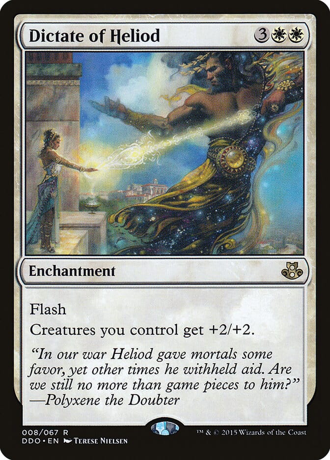 Dictate of Heliod [Duel Decks: Elspeth vs. Kiora] MTG Single Magic: The Gathering  | Multizone: Comics And Games