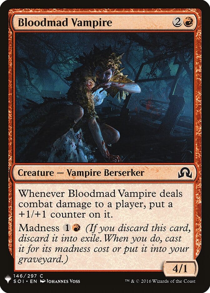 Bloodmad Vampire [Mystery Booster] MTG Single Magic: The Gathering  | Multizone: Comics And Games
