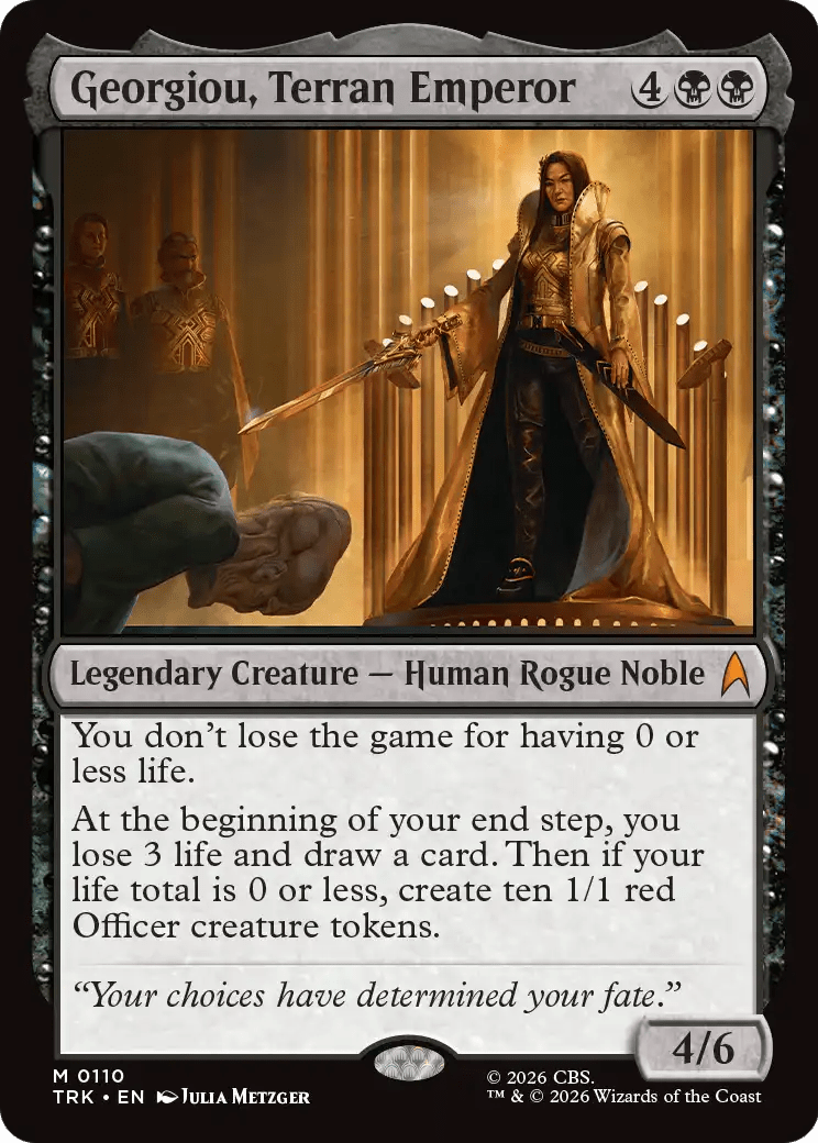 Georgiou, Terran Emperor [Star Trek] MTG Single Magic: The Gathering  | Multizone: Comics And Games