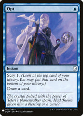 Opt [Mystery Booster] MTG Single Magic: The Gathering  | Multizone: Comics And Games