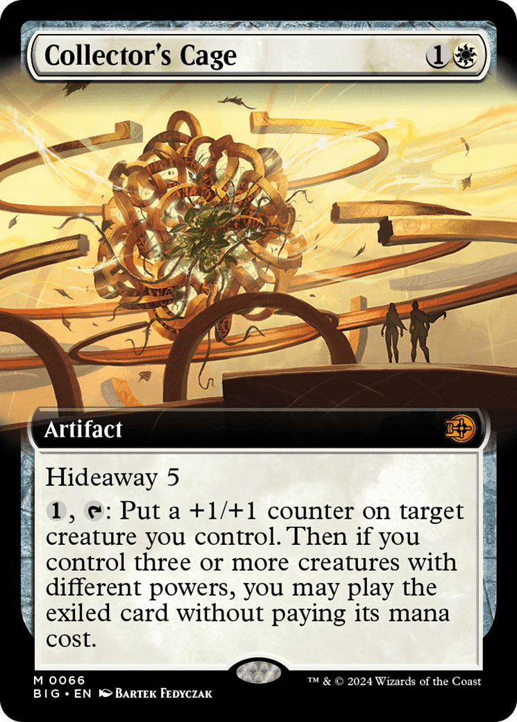 Collector's Cage (Extended Art) [Outlaws of Thunder Junction: The Big Score] MTG Single Magic: The Gathering  | Multizone: Comics And Games