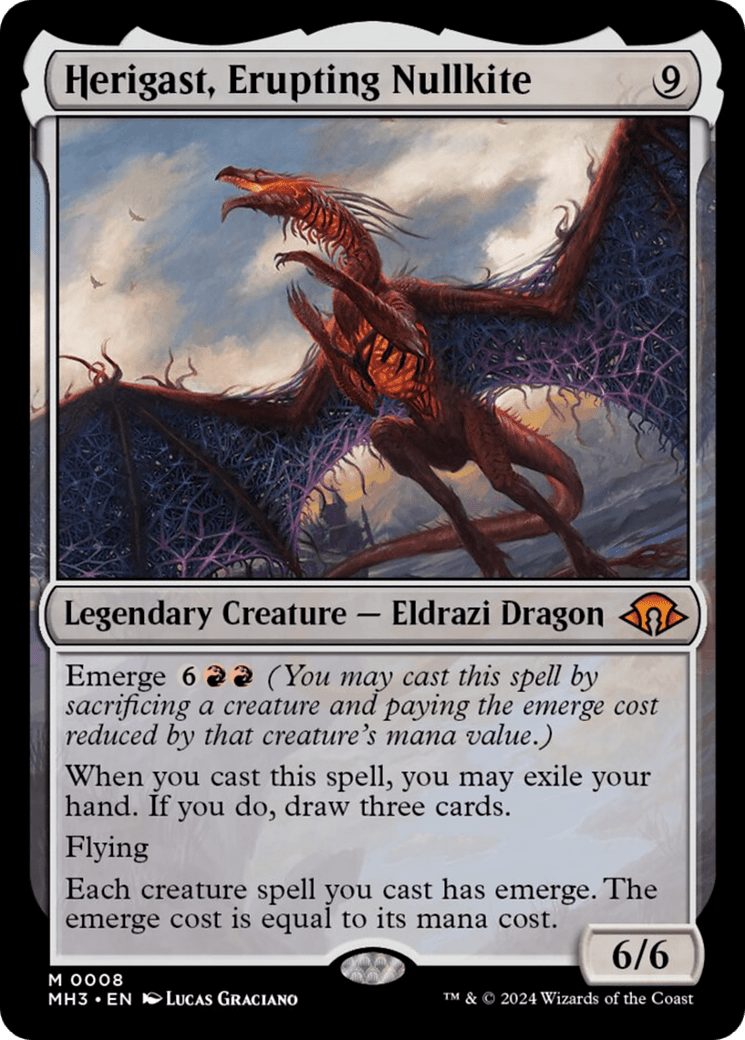 Herigast, Erupting Nullkite [Modern Horizons 3] MTG Single Magic: The Gathering  | Multizone: Comics And Games