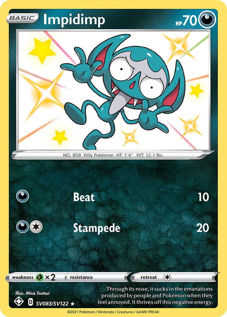 Impidimp (SV083/SV122) [Sword & Shield: Shining Fates] Pokemon Single Pokémon  | Multizone: Comics And Games