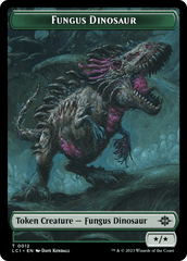 Fungus Dinosaur // Dinosaur (0001) Double-Sided Token [The Lost Caverns of Ixalan Tokens] MTG Single Magic: The Gathering  | Multizone: Comics And Games