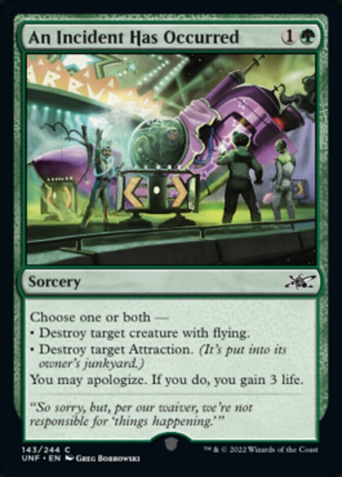 An Incident Has Occurred [Unfinity] MTG Single Magic: The Gathering  | Multizone: Comics And Games