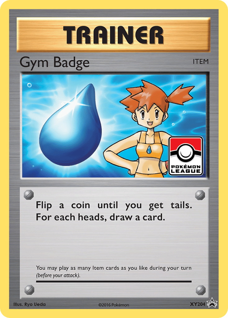 Gym Badge (XY204) (Misty) [XY: Black Star Promos] Pokemon Single Pokémon  | Multizone: Comics And Games