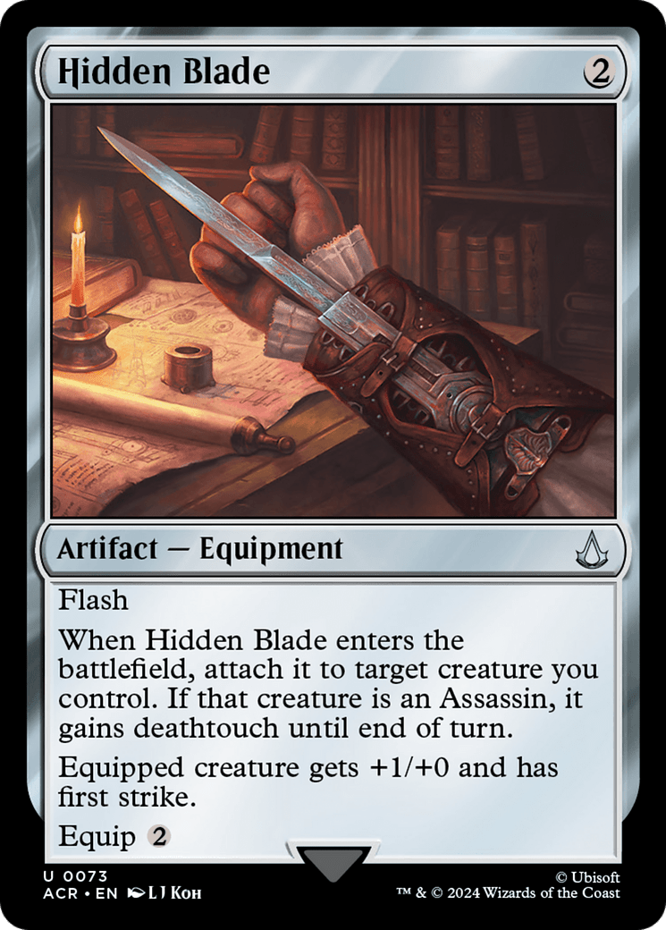 Hidden Blade [Assassin's Creed] MTG Single Magic: The Gathering  | Multizone: Comics And Games