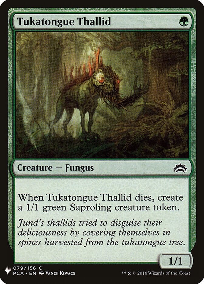 Tukatongue Thallid [Mystery Booster] MTG Single Magic: The Gathering  | Multizone: Comics And Games