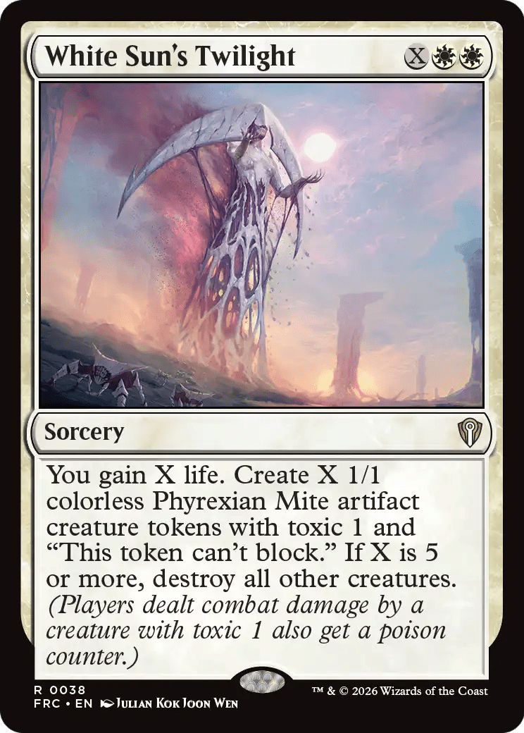 White Sun's Twilight [Reality Fracture Commander] MTG Single Magic: The Gathering  | Multizone: Comics And Games