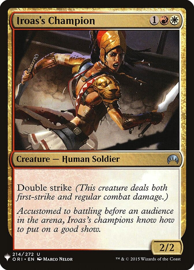 Iroas's Champion [Mystery Booster] MTG Single Magic: The Gathering  | Multizone: Comics And Games