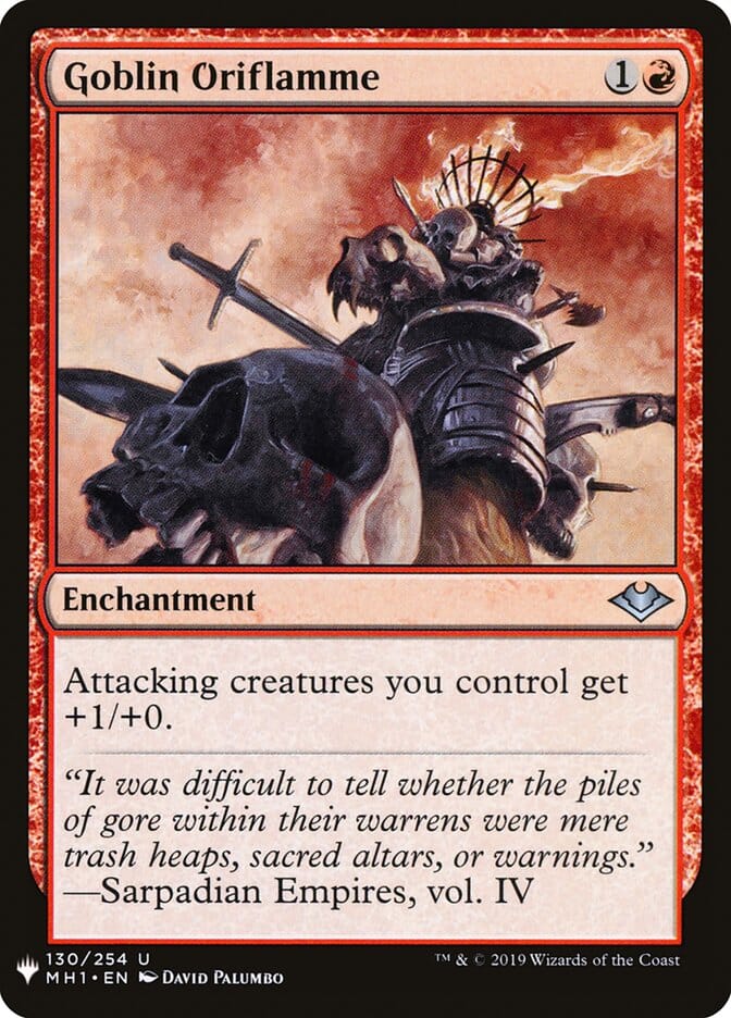 Goblin Oriflamme [Mystery Booster] MTG Single Magic: The Gathering  | Multizone: Comics And Games