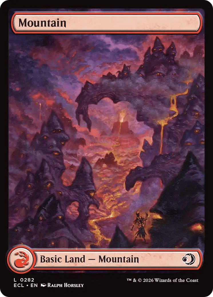 Mountain (0282) [Lorwyn Eclipsed] MTG Single Magic: The Gathering  | Multizone: Comics And Games