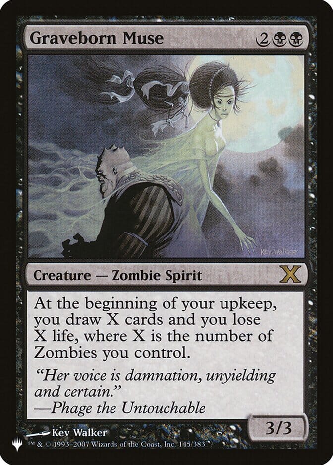Graveborn Muse [The List] MTG Single Magic: The Gathering  | Multizone: Comics And Games
