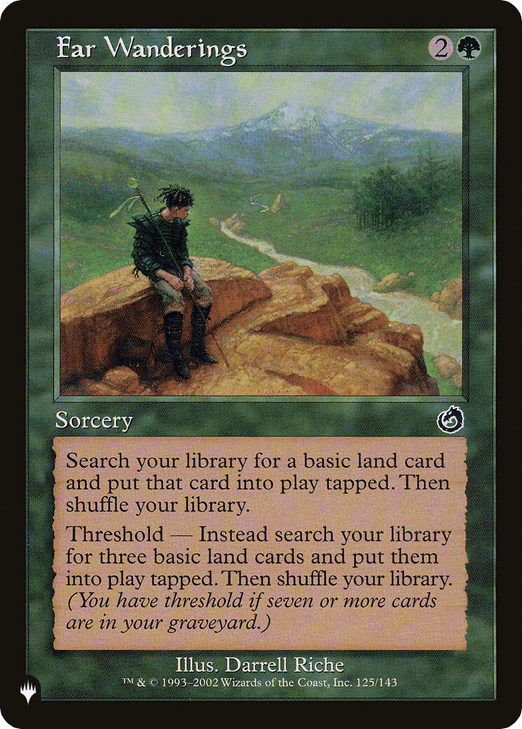 Far Wanderings [The List] MTG Single Magic: The Gathering  | Multizone: Comics And Games