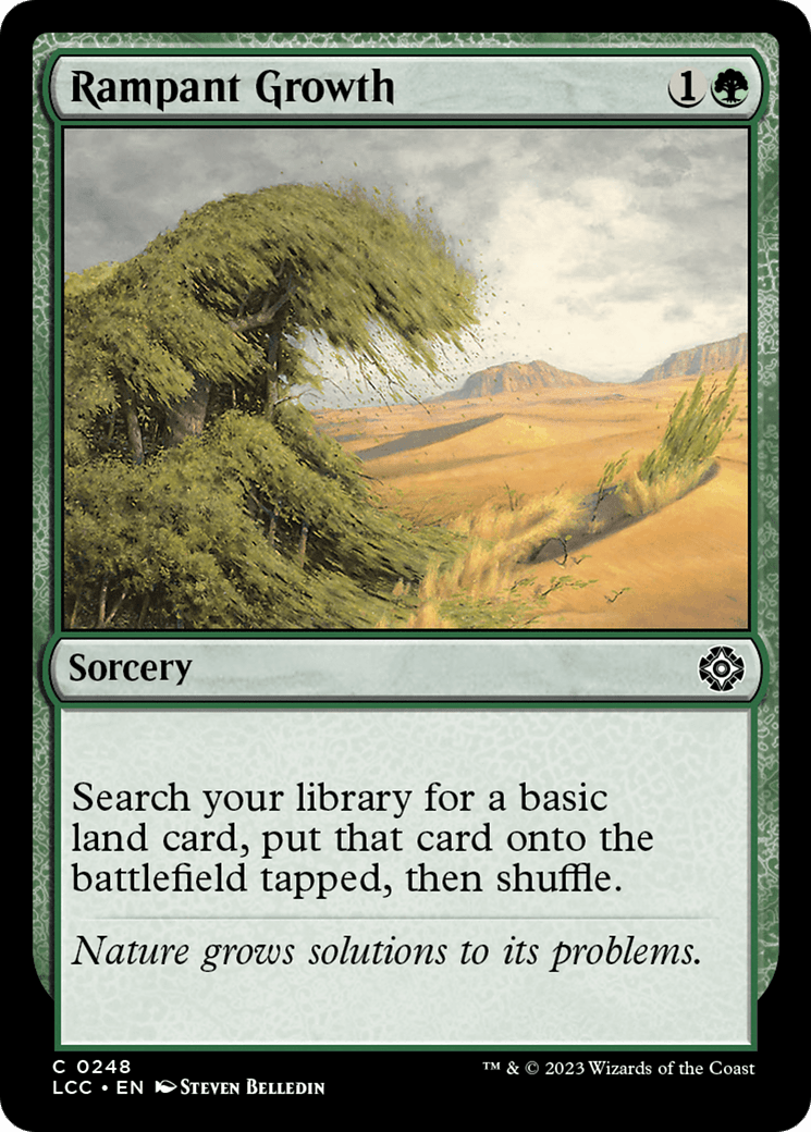 Rampant Growth [The Lost Caverns of Ixalan Commander] MTG Single Magic: The Gathering  | Multizone: Comics And Games
