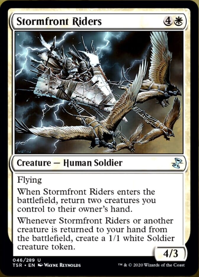 Stormfront Riders [Time Spiral Remastered] MTG Single Magic: The Gathering  | Multizone: Comics And Games