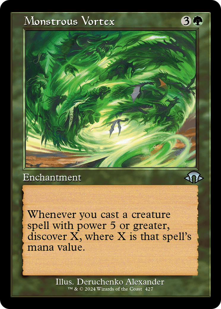 Monstrous Vortex (Retro) [Modern Horizons 3] MTG Single Magic: The Gathering  | Multizone: Comics And Games