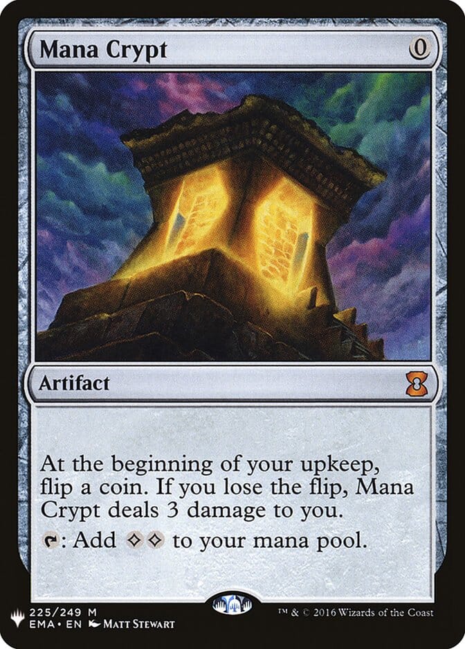 Mana Crypt [Mystery Booster] MTG Single Magic: The Gathering  | Multizone: Comics And Games