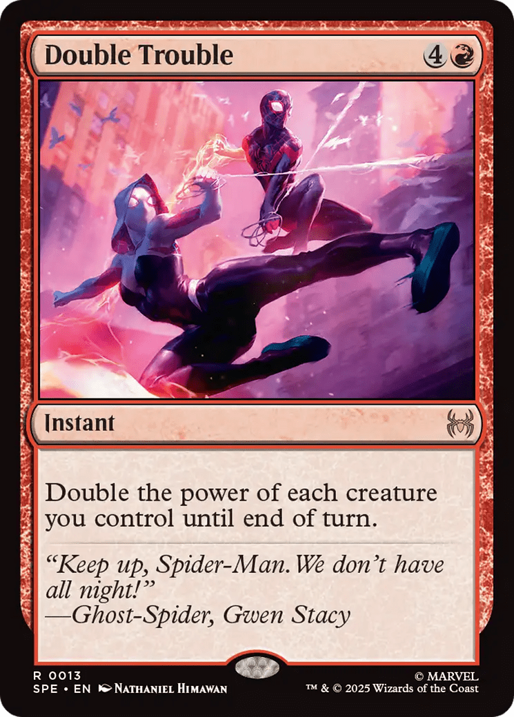 Double Trouble [Marvel's Spider-Man: Eternal-Legal] MTG Single Magic: The Gathering  | Multizone: Comics And Games