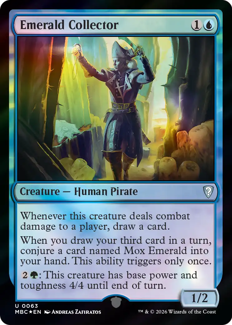 Emerald Collector [Mystery Booster: Commander Edition] | Multizone: Comics And Games
