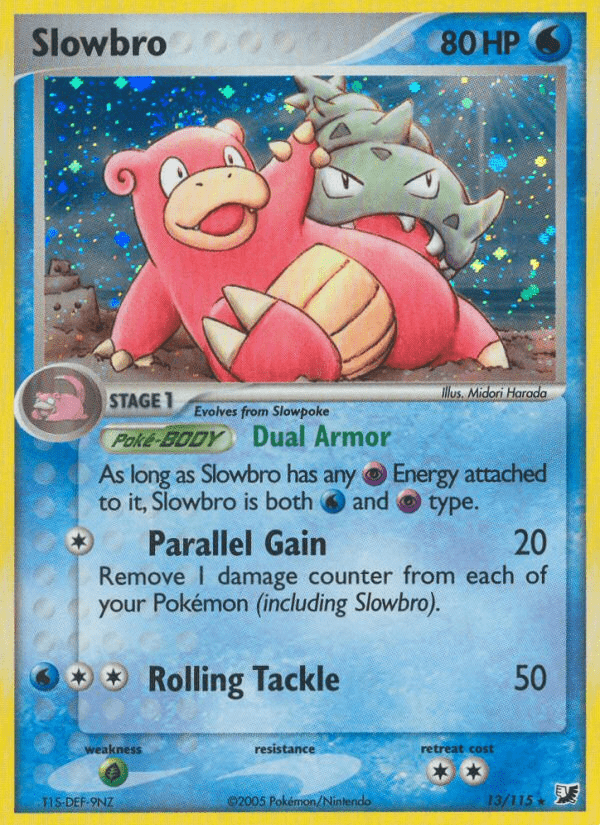Slowbro (13/115) [EX: Unseen Forces] Pokemon Single Pokémon  | Multizone: Comics And Games