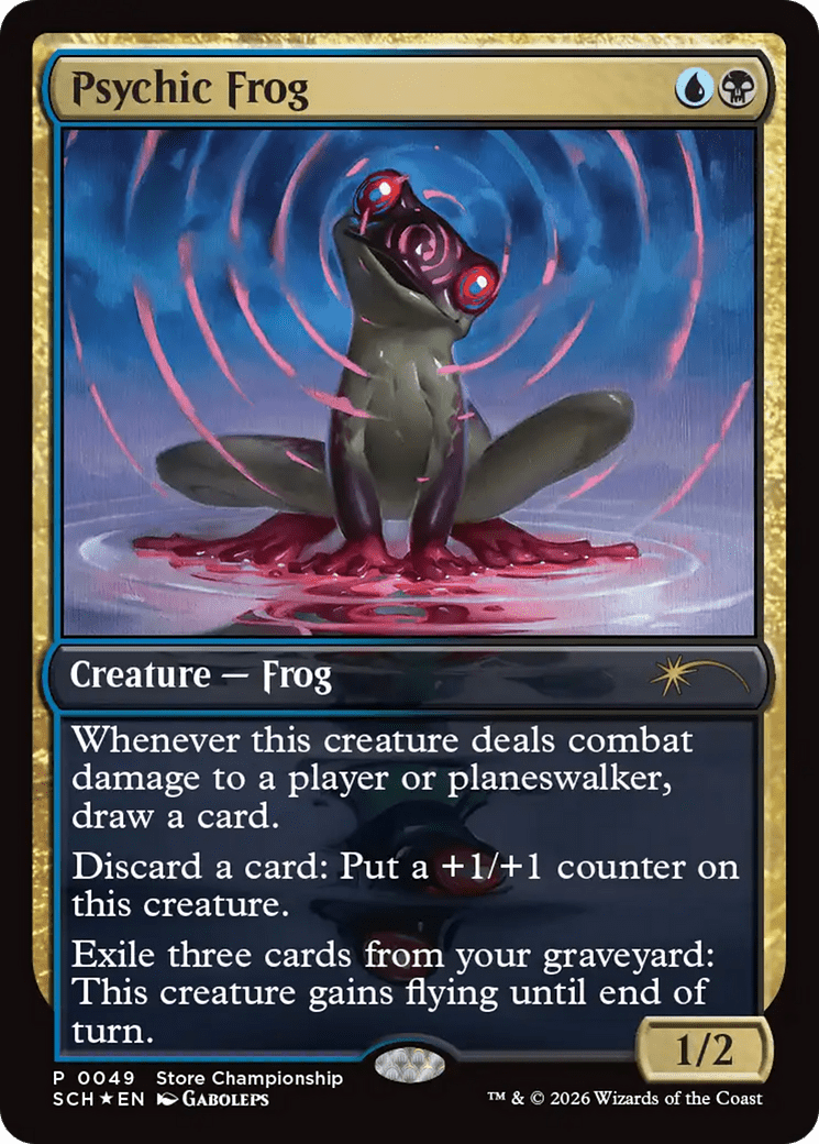 Psychic Frog [Store Championships 2026] MTG Single Magic: The Gathering  | Multizone: Comics And Games