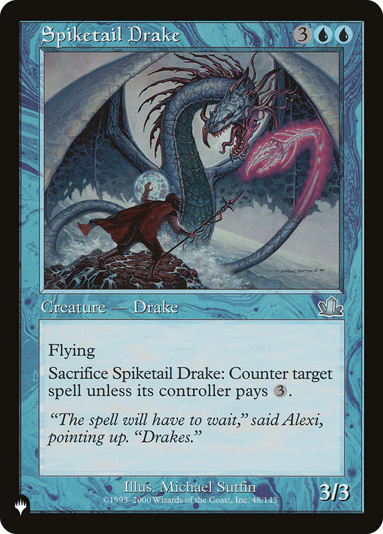 Spiketail Drake [The List] MTG Single Magic: The Gathering  | Multizone: Comics And Games