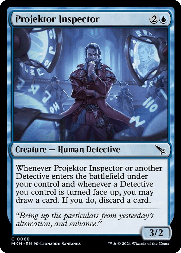 Projektor Inspector [Murders at Karlov Manor] MTG Single Magic: The Gathering  | Multizone: Comics And Games