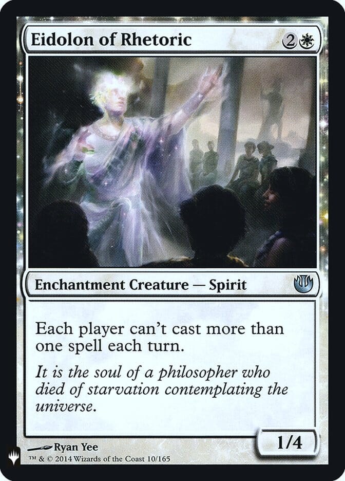 Eidolon of Rhetoric [Mystery Booster] MTG Single Magic: The Gathering  | Multizone: Comics And Games