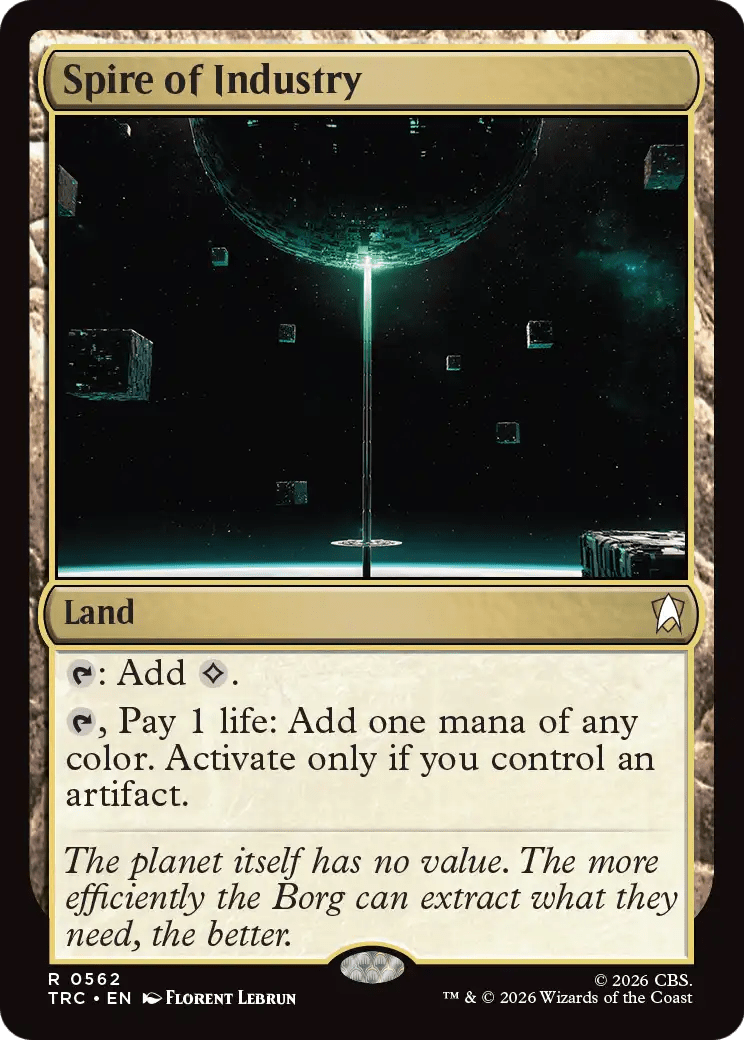 Spire of Industry [Star Trek Commander] MTG Single Magic: The Gathering  | Multizone: Comics And Games