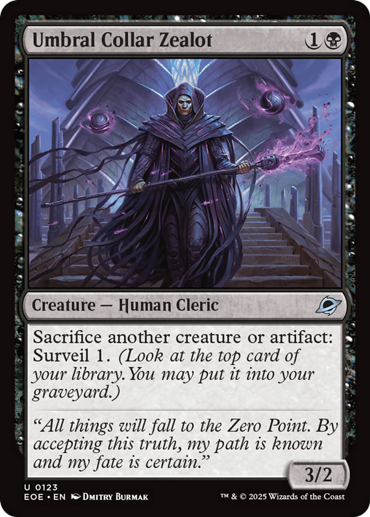Umbral Collar Zealot [Edge of Eternities] MTG Single Magic: The Gathering  | Multizone: Comics And Games