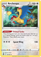 Archeops (147/195) [Sword & Shield: Silver Tempest] Pokemon Single Pokémon  | Multizone: Comics And Games