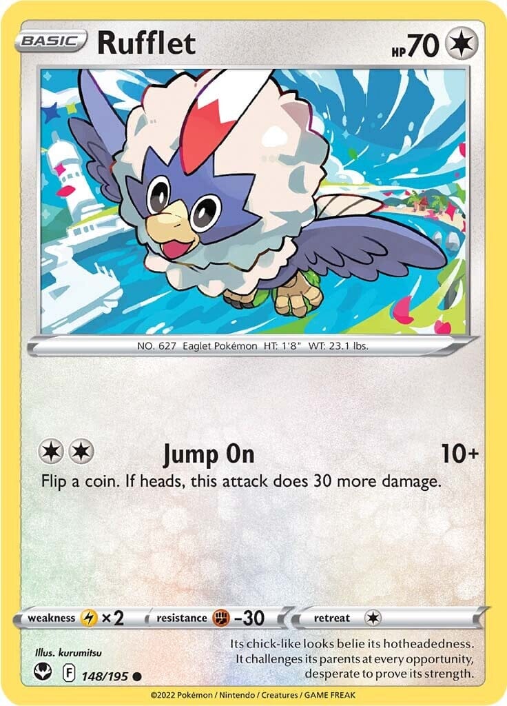 Rufflet (148/195) [Sword & Shield: Silver Tempest] Pokemon Single Pokémon  | Multizone: Comics And Games