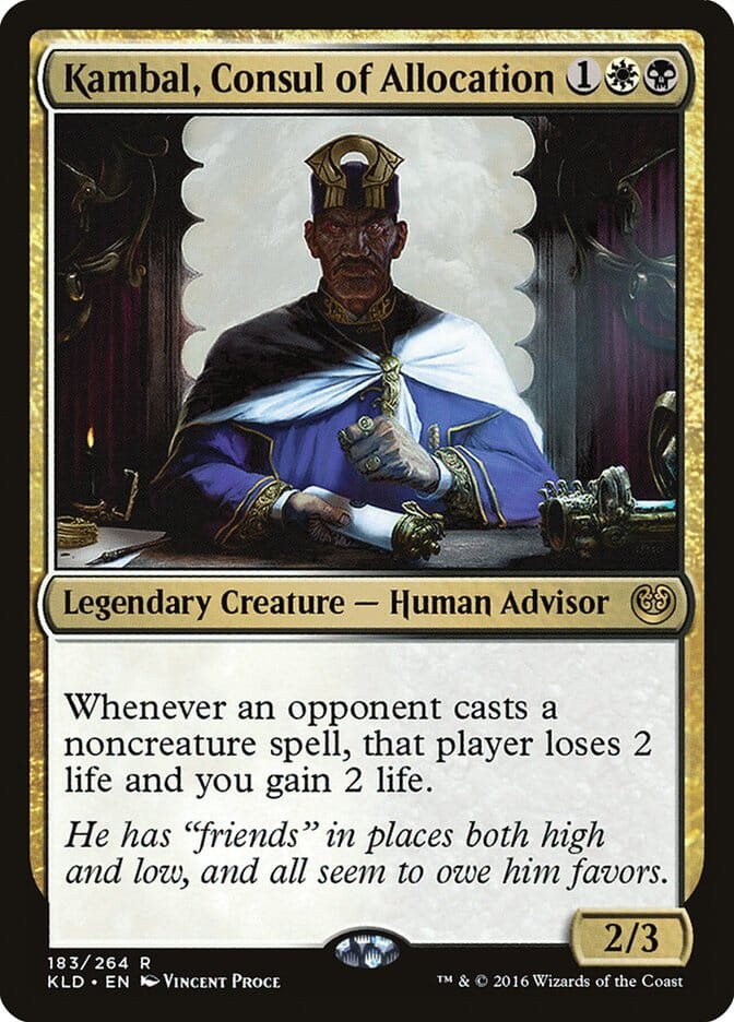 Kambal, Consul of Allocation [Kaladesh] MTG Single Magic: The Gathering  | Multizone: Comics And Games