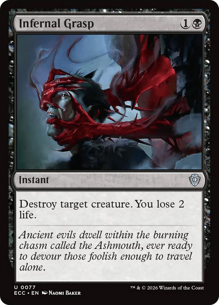 Infernal Grasp [Lorwyn Eclipsed Commander] MTG Single Magic: The Gathering  | Multizone: Comics And Games